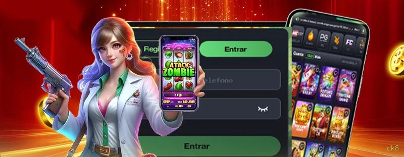 Controles de paJogonto e BRL em ok8